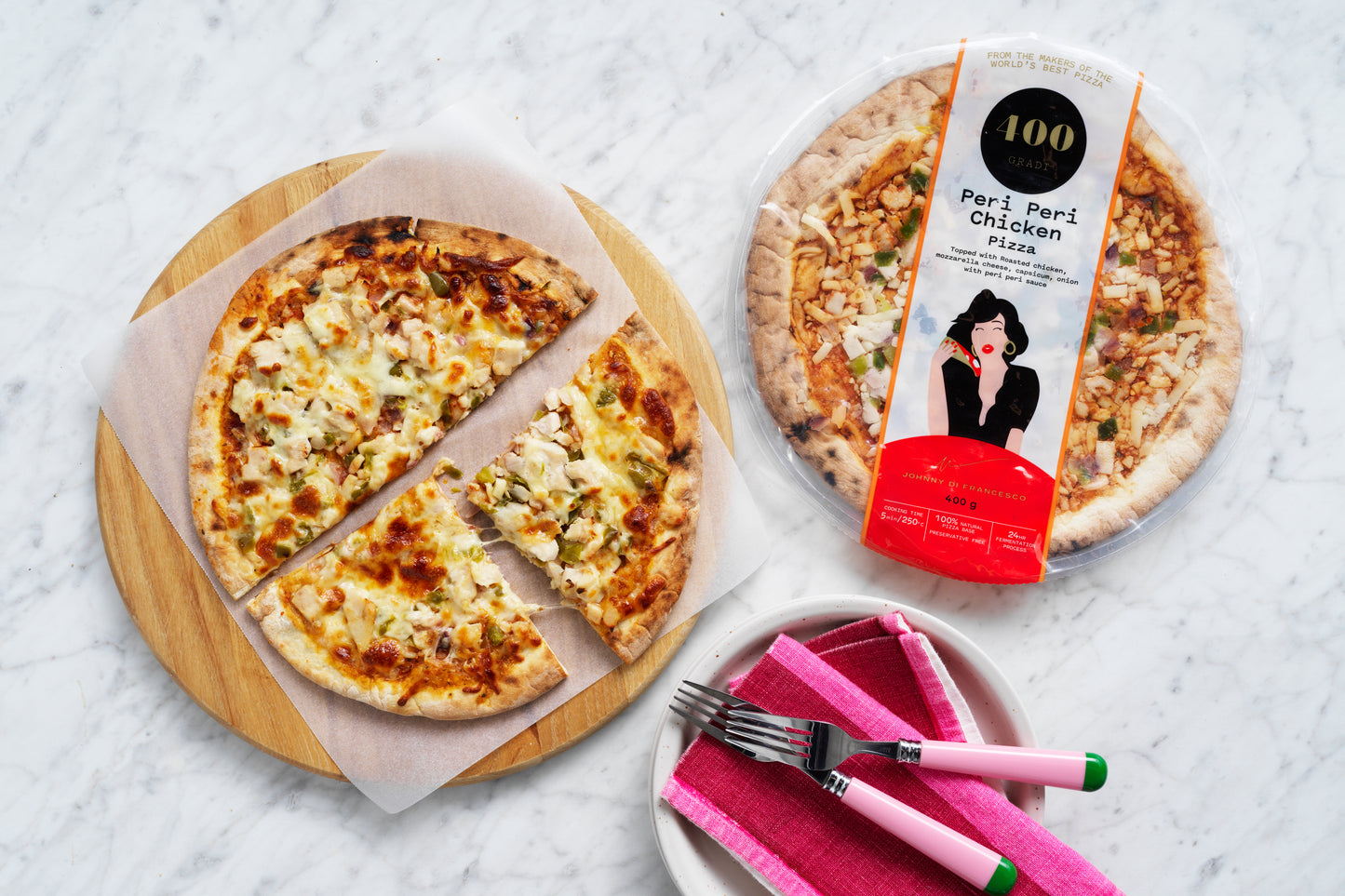 Peri Peri Chicken Pizza