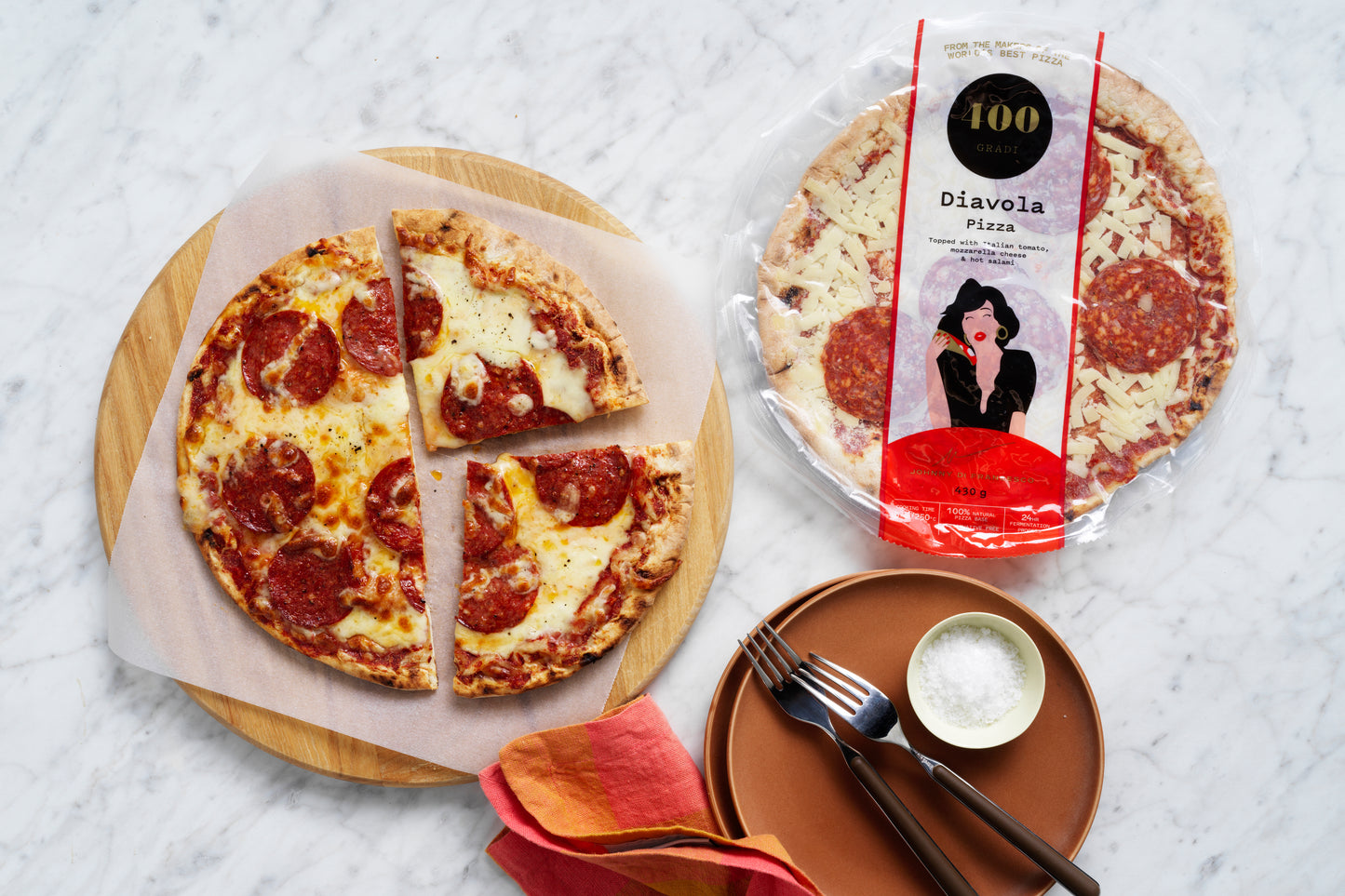 Diavola Hot Salami Pizza