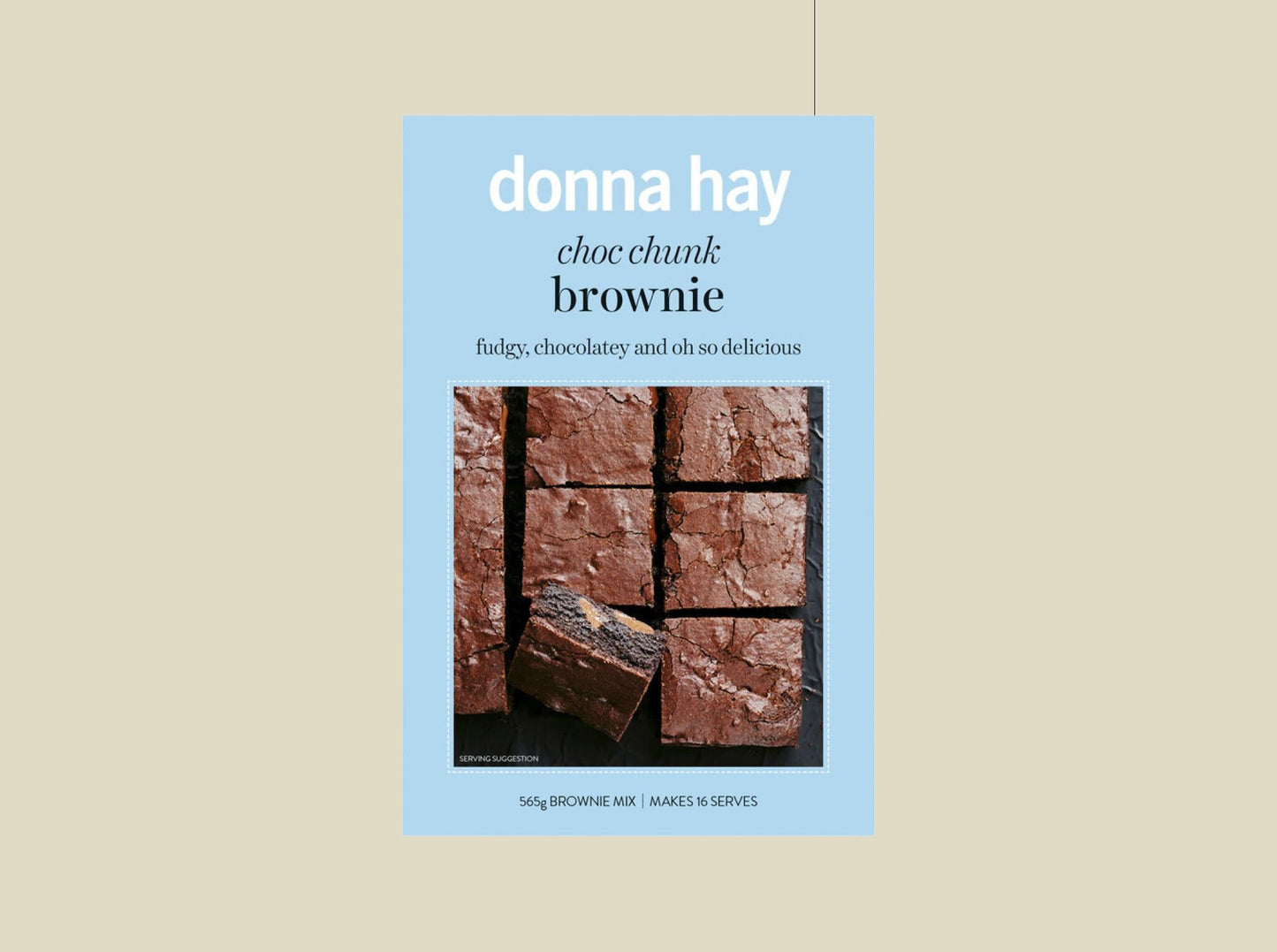 Donna Hay Choc Chunk Brownie