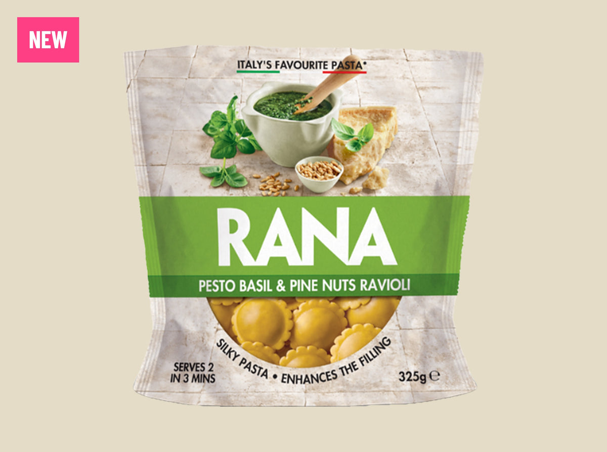RANA FRESH PESTO BASIL & PINE NUTS RAVIOLI 325G (SERVES 2)