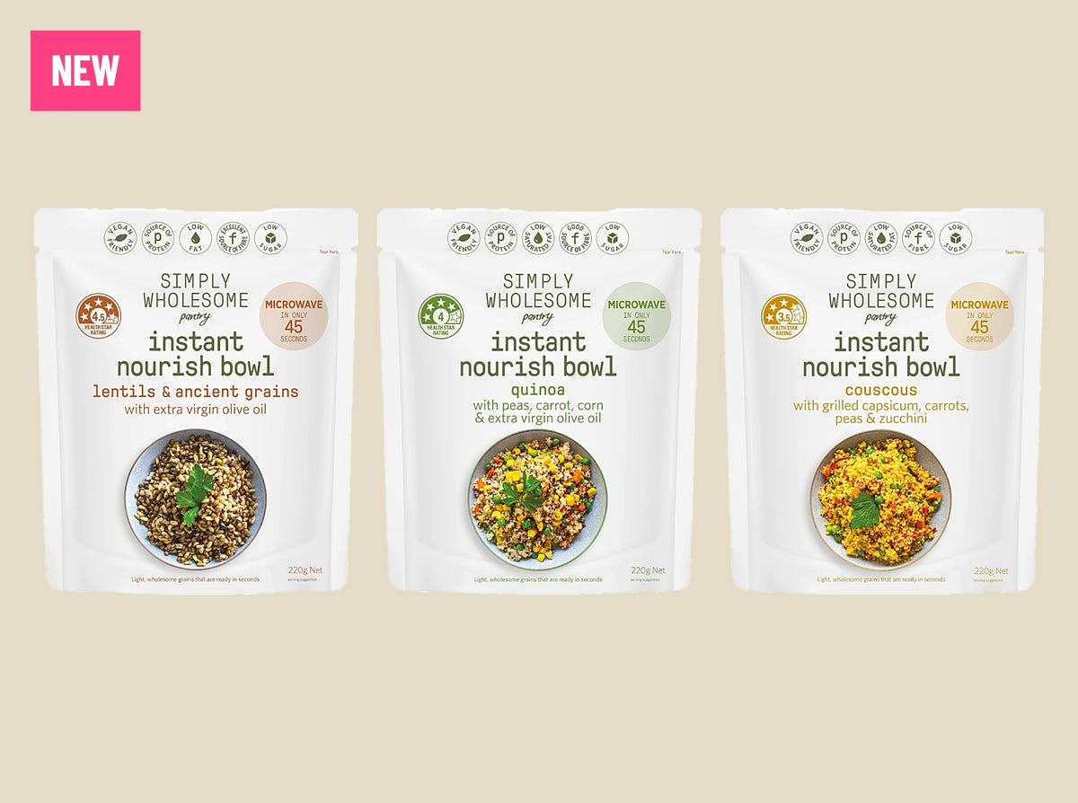 SIMPLY WHOLESOME INSTANT NOURISH BOWLS (VARIETY 3 PACK)