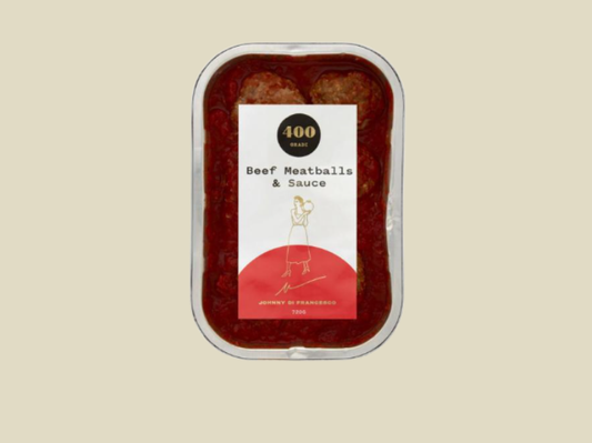 400 Gradi Beef Meatballs and Sauce, 720g