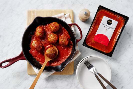 Beef Meatballs and Sauce