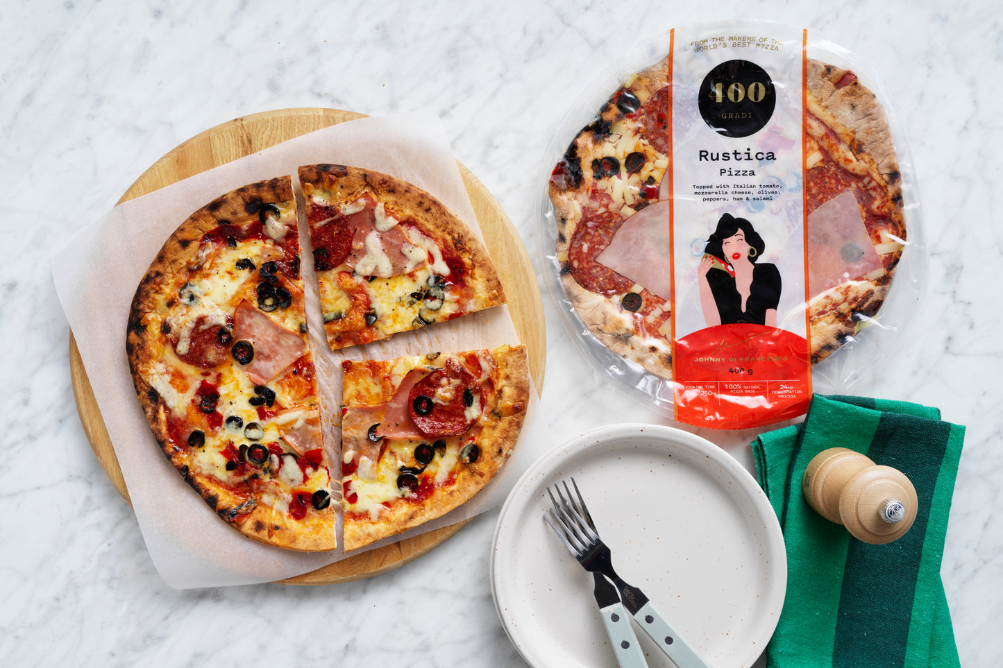 Rustica Pizza, 400g
