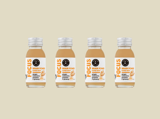 The Juice Lab Wellness Focus Brain Power Super Shot 4x60ml