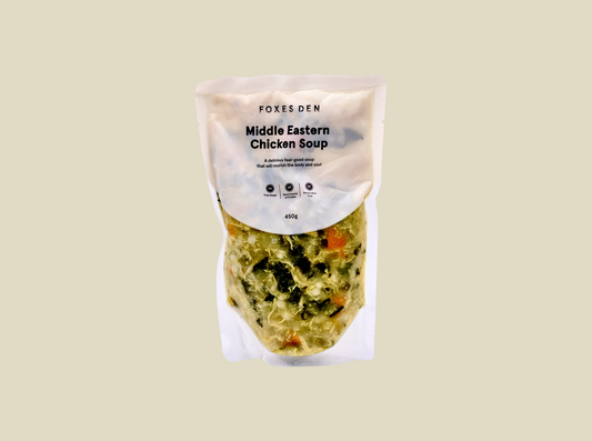 Foxes Den Middle Eastern Chicken Soup