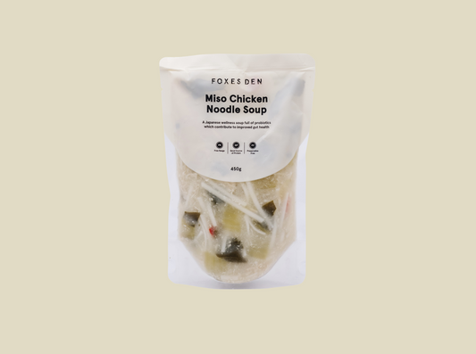 Foxes Den Miso Chicken Noodle Soup