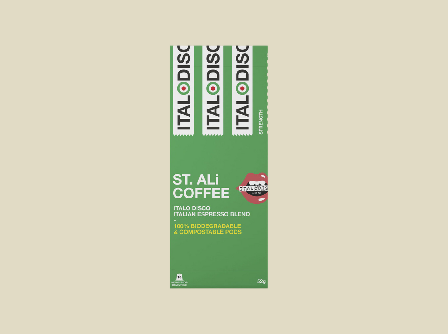 ST ALi Italo Disco Coffee Capsules (10 Packs)