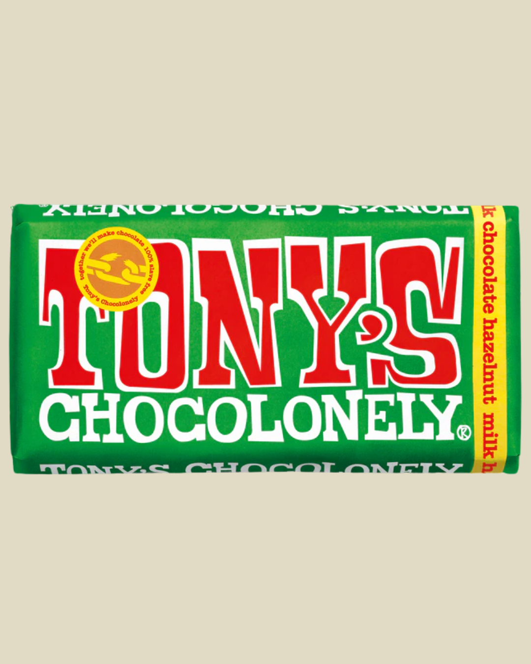 Tony's Chocolonely Milk Chocolate Hazelnuts