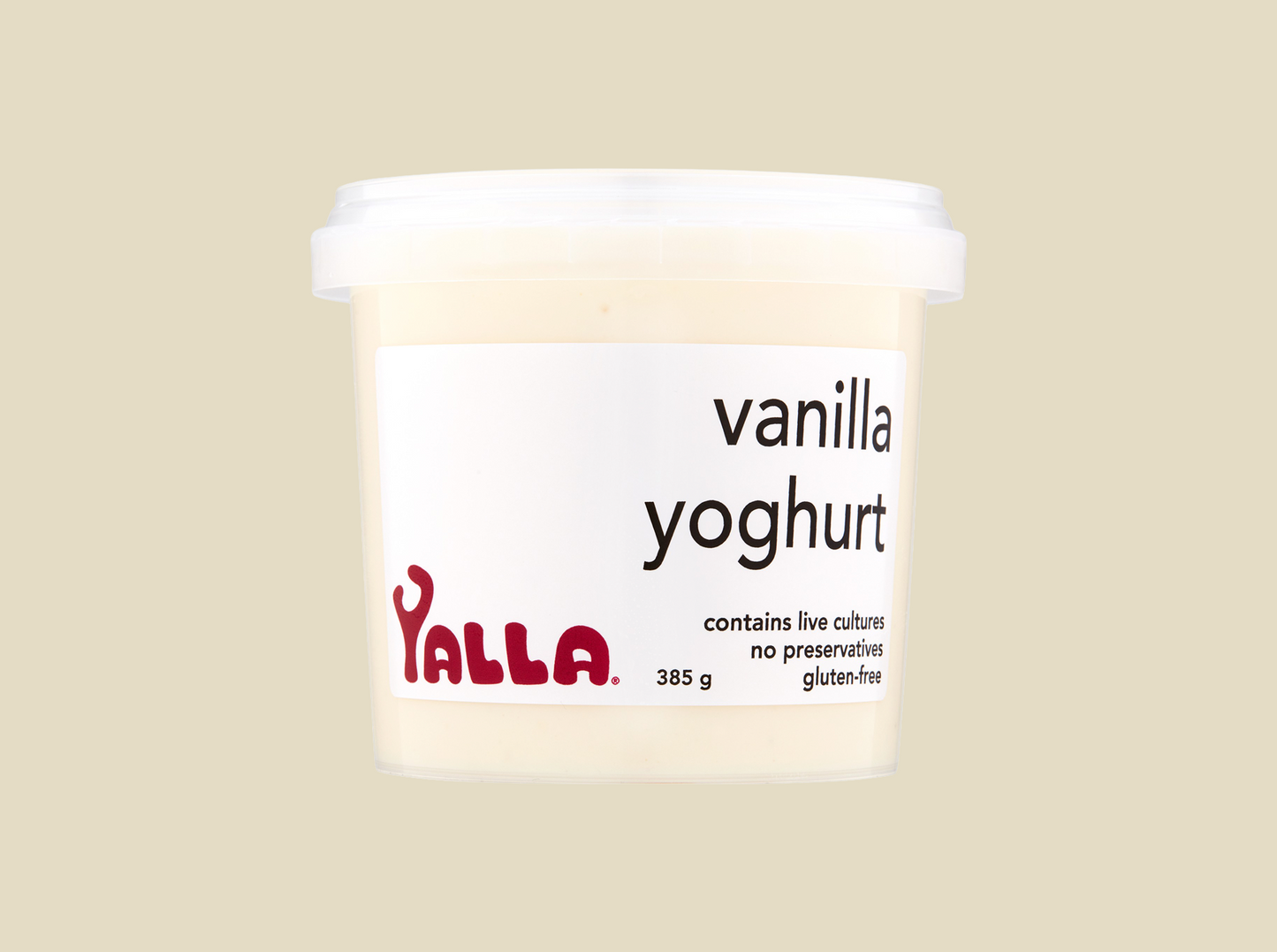 Yalla Vanilla Yoghurt