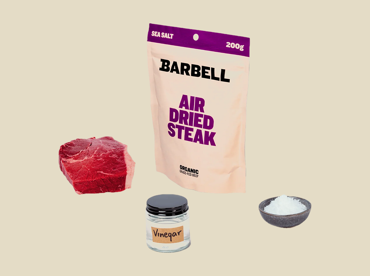 BARBELL AIR DRIED SEA SALT FLAVOURED STEAK 70G