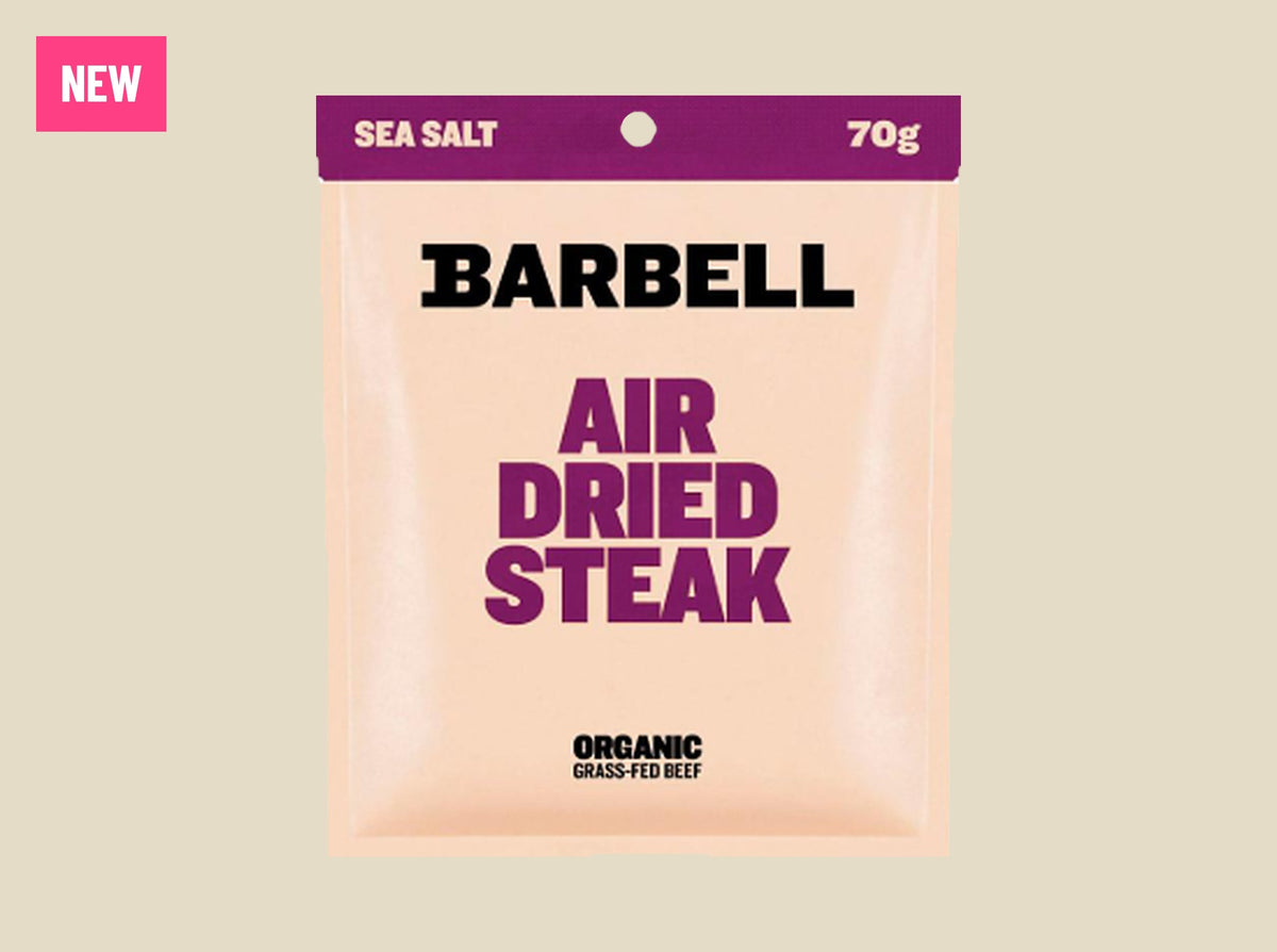 BARBELL AIR DRIED SEA SALT FLAVOURED STEAK 70G
