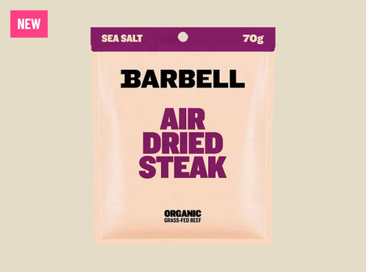 BARBELL AIR DRIED SEA SALT FLAVOURED STEAK 70G