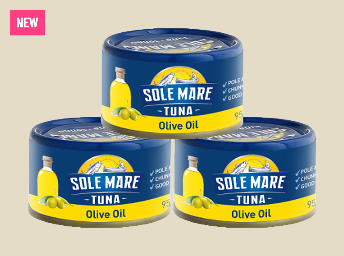 SOLMARE TUNA IN OLIVE OIL 95G  (3 PACK)