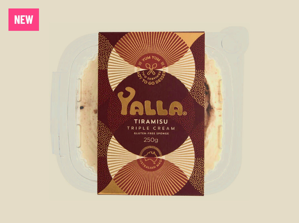 YALLA TIRAMISU TRIPLE CREAM WITH SPONGE (SERVES 2)