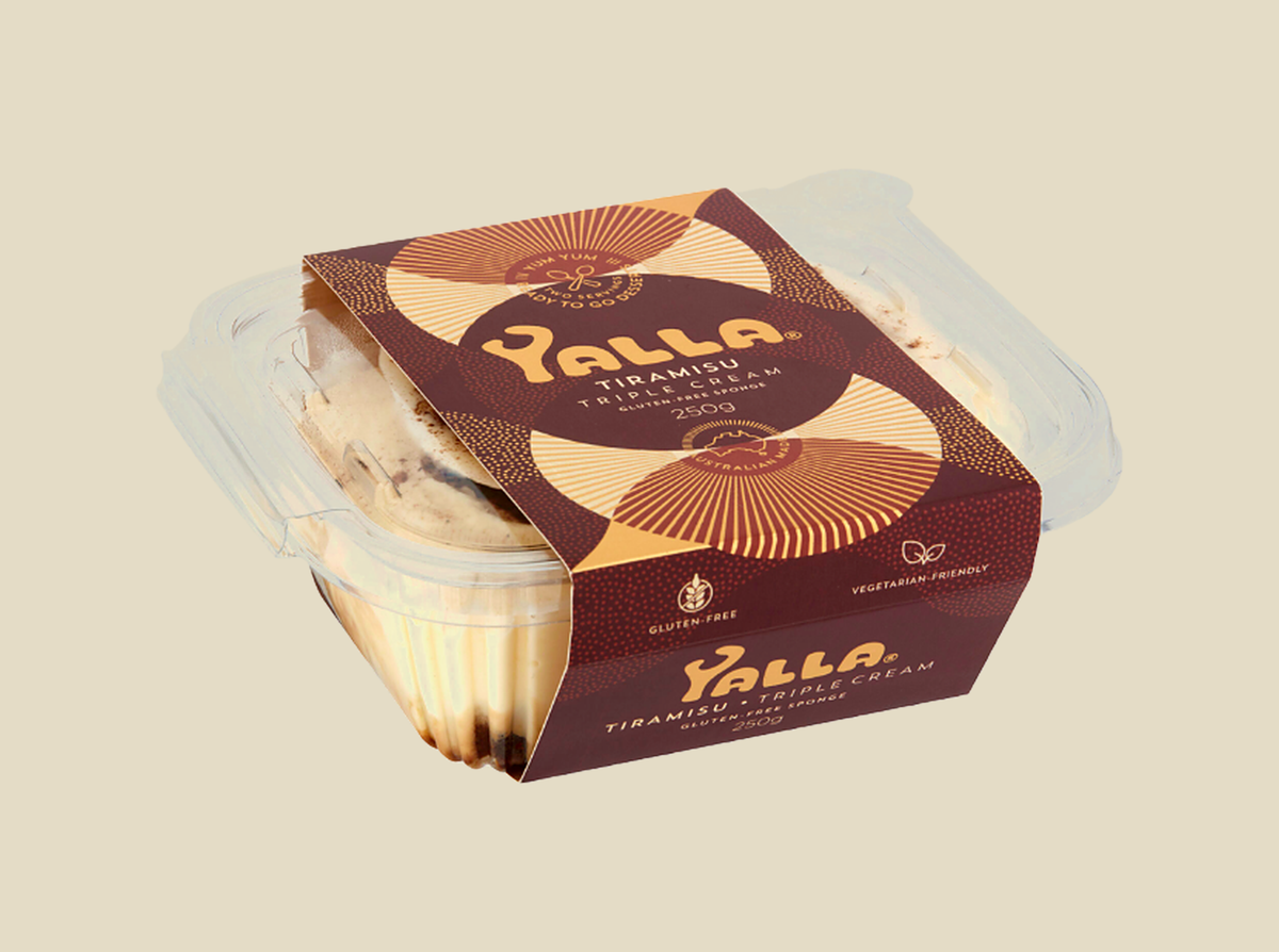 YALLA TIRAMISU TRIPLE CREAM WITH SPONGE (SERVES 2)