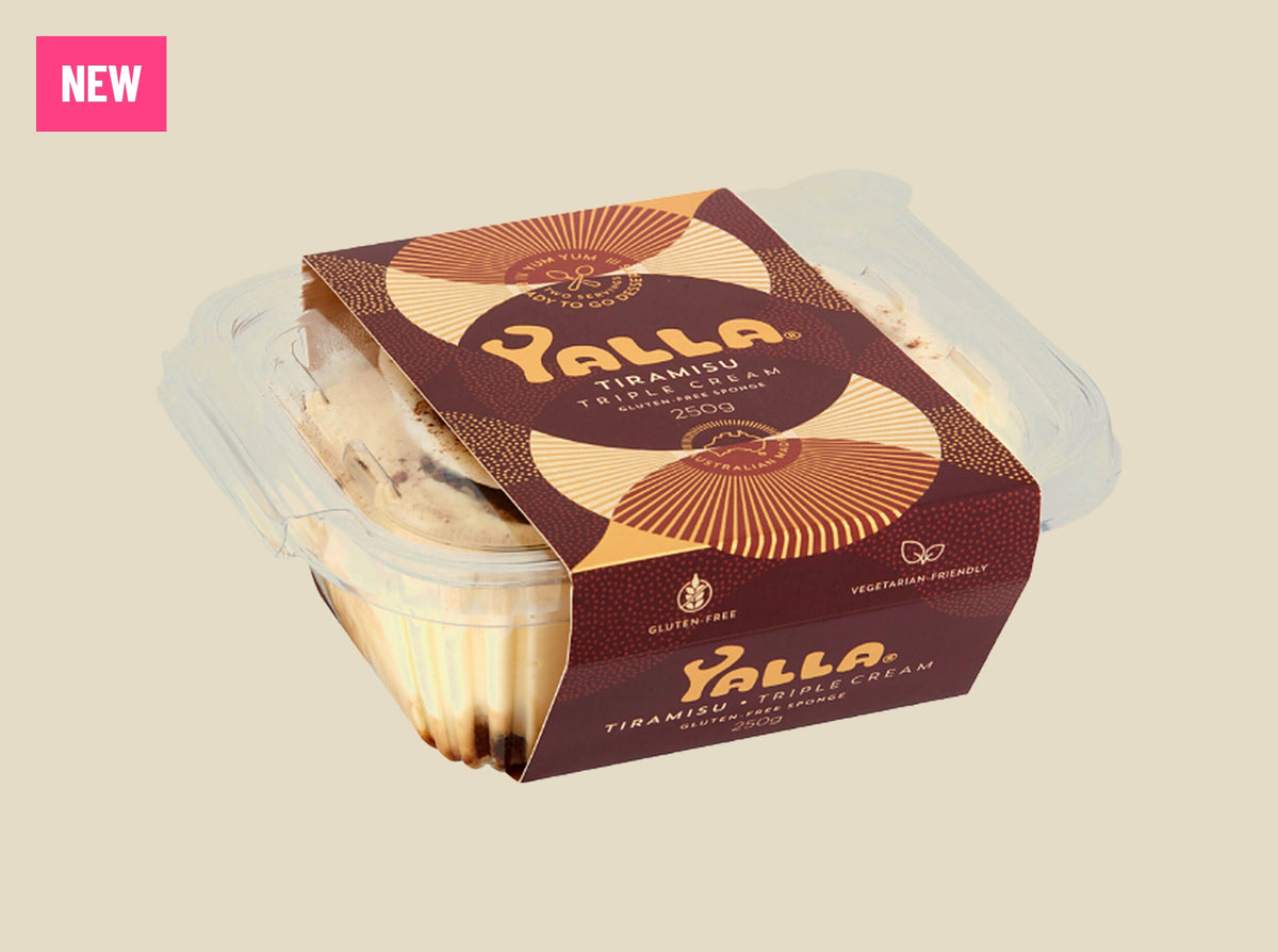 YALLA TIRAMISU TRIPLE CREAM WITH SPONGE (SERVES 2)